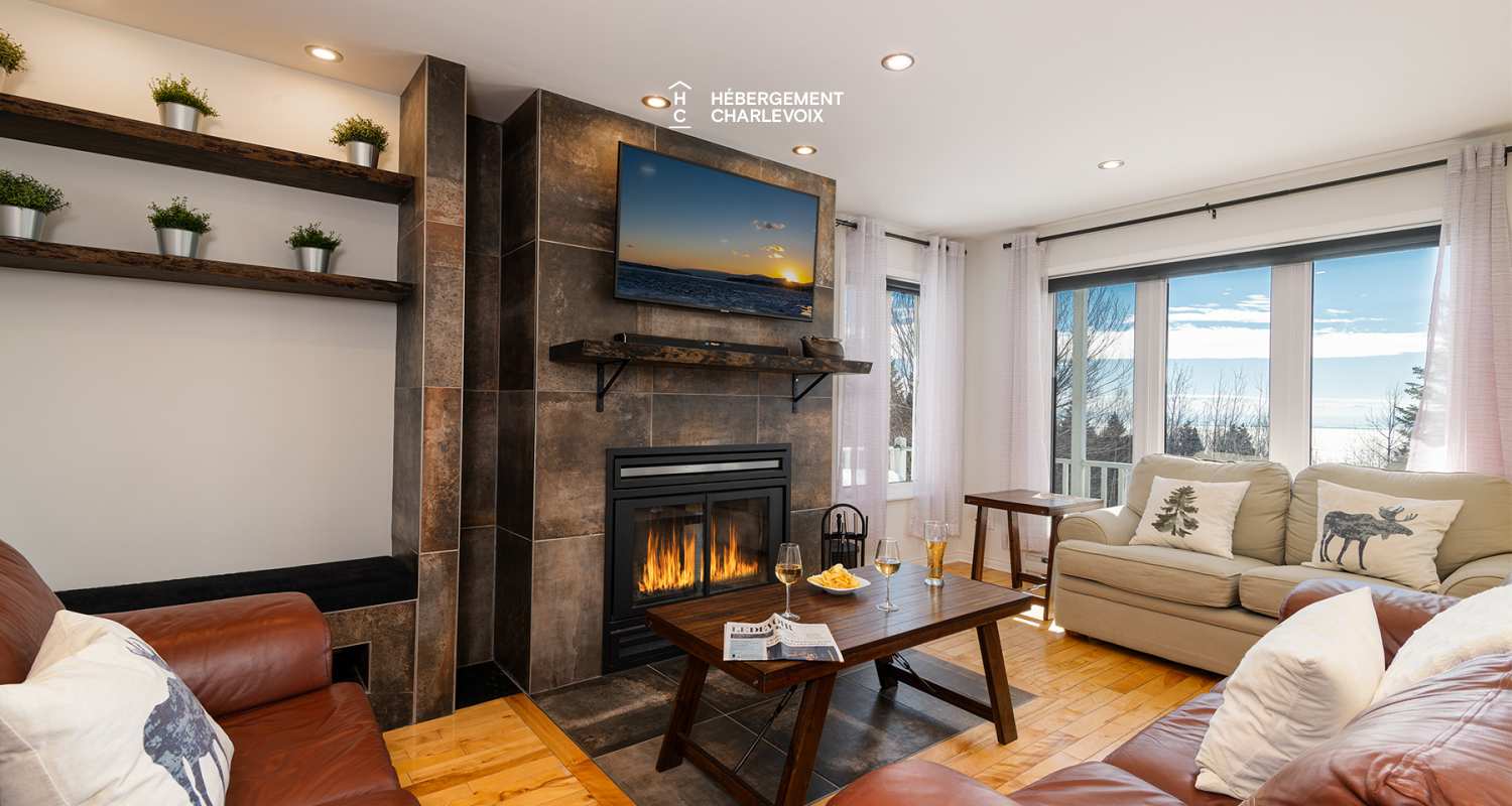 ATM-279 - Inviting Villa with breathaking views: Perfect for gatherings and exploring beautiful Charlevoix!